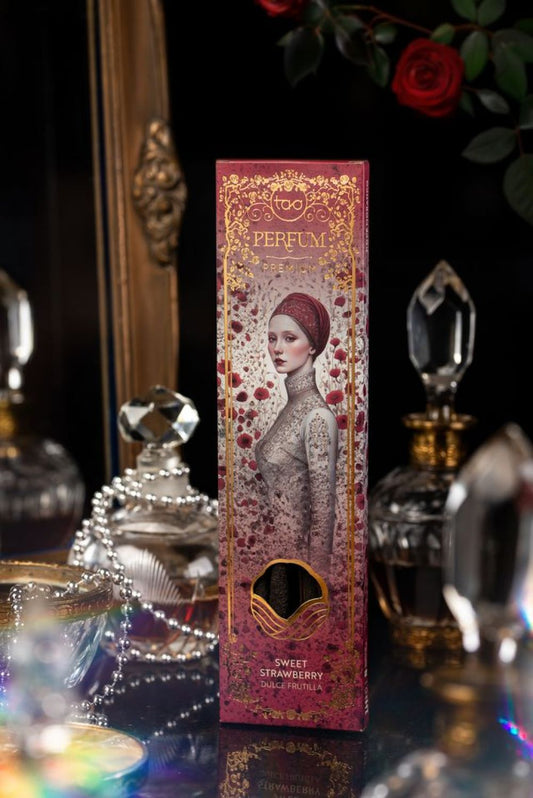 Incienso Tao Perfum Dulce Frutilla (Premium) - Fragancia de Optimismo, Calidez y Alegría