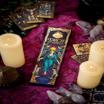 Incienso Tarot Magnolia – Olíbano (Duración Extra) - Fusión de Serenidad para Calmar la Mente y Abrir el Corazón