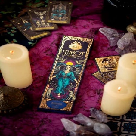 Incienso Tarot Magnolia – Olíbano (Duración Extra) - Fusión de Serenidad para Calmar la Mente y Abrir el Corazón