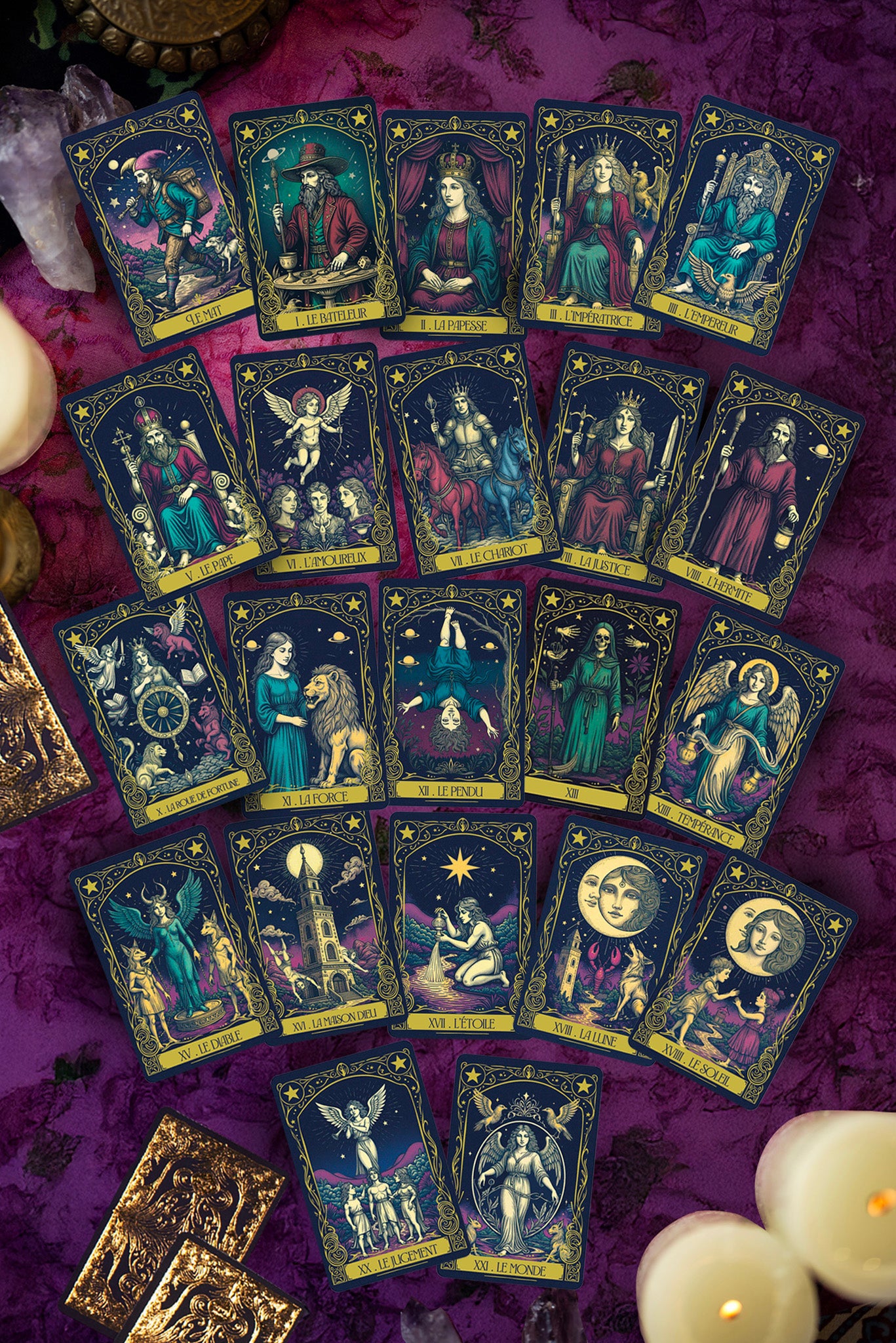 Incienso Tarot Vainilla – Olíbano (Duración Extra) - Fusión Dulce para Reconfortar, Limpiar y Elevar el Alma