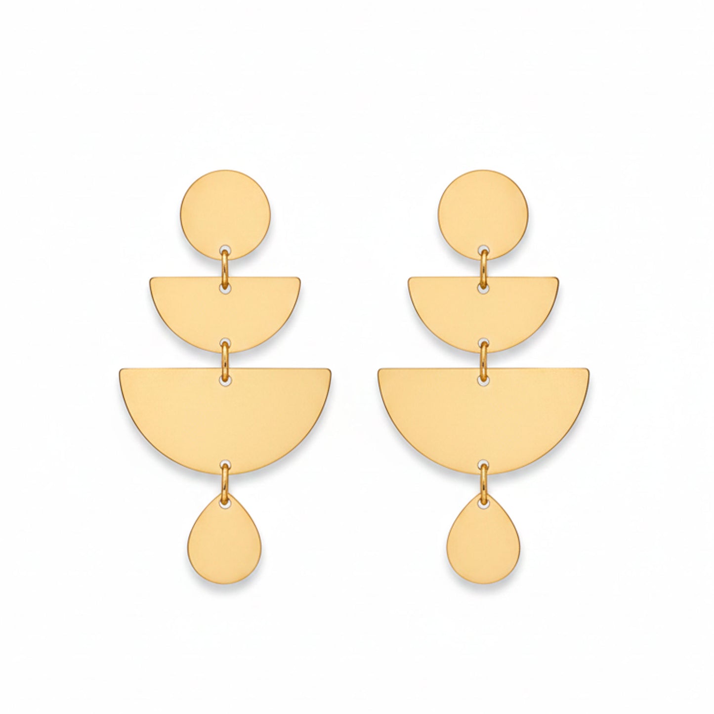 Pendientes Cascada Solar: Atrapa la Luz Divina