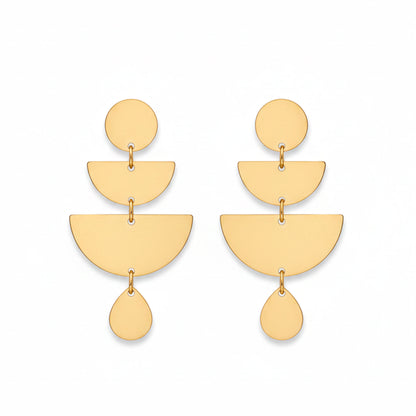 Pendientes Cascada Solar: Atrapa la Luz Divina