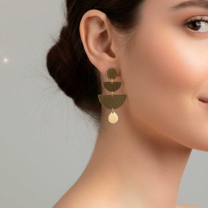 Pendientes Cascada Solar: Atrapa la Luz Divina