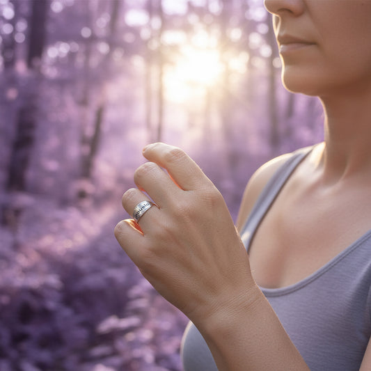 Anillo "Legado de Amor" – Plata de Ley 925 Grabado "Abuela"