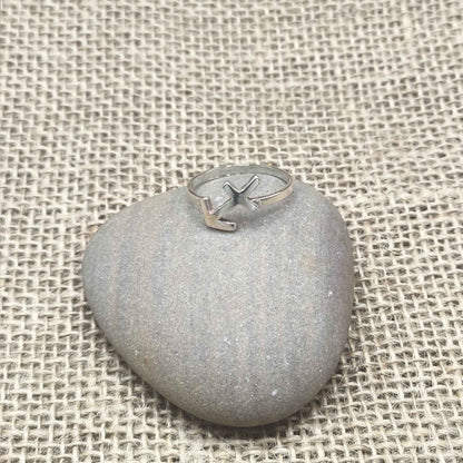 Anillo Sagitario en Plata de Ley 925 - Amuleto de Sabiduría, Libertad y Espíritu Aventurero