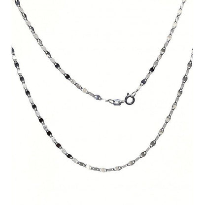 Cadena Lumina de Plata de Ley 925 - 60 cm y 3mm de Ancho