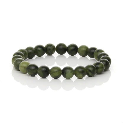 Pulsera Elástica de Jade Natural (Prosperidad y Armonía)