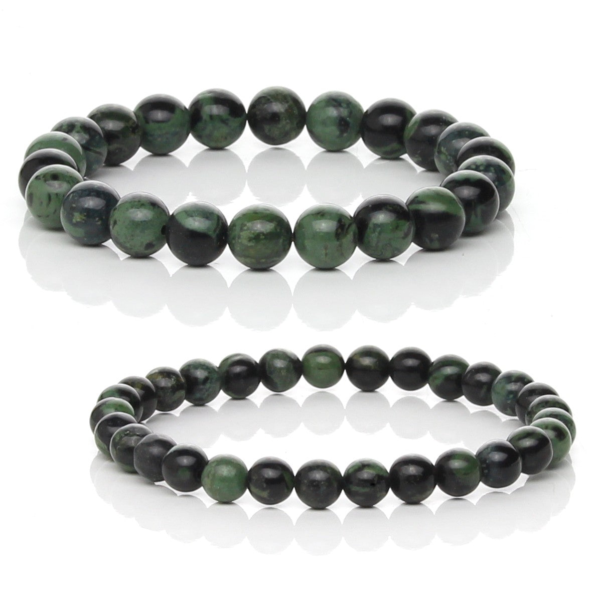 Pulsera Elástica de Jaspe Kambaba Natural (Paz y Fortaleza)