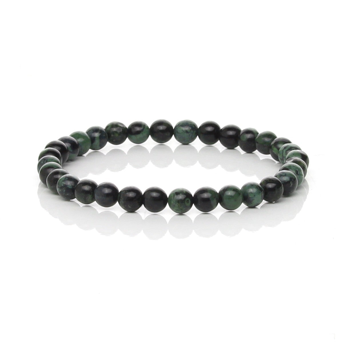 Pulsera Elástica de Jaspe Kambaba Natural (Paz y Fortaleza)