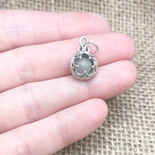 Colgante Gotland (Plata de Ley 925) con Cuarzo Rosa - Sanación Emocional, Paz Profunda y Amor Incondicional