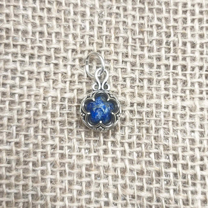 Colgante Gotland (Plata de Ley 925) con Lapislázuli - Sabiduría, Verdad, Iluminación y Activación del Tercer Ojo