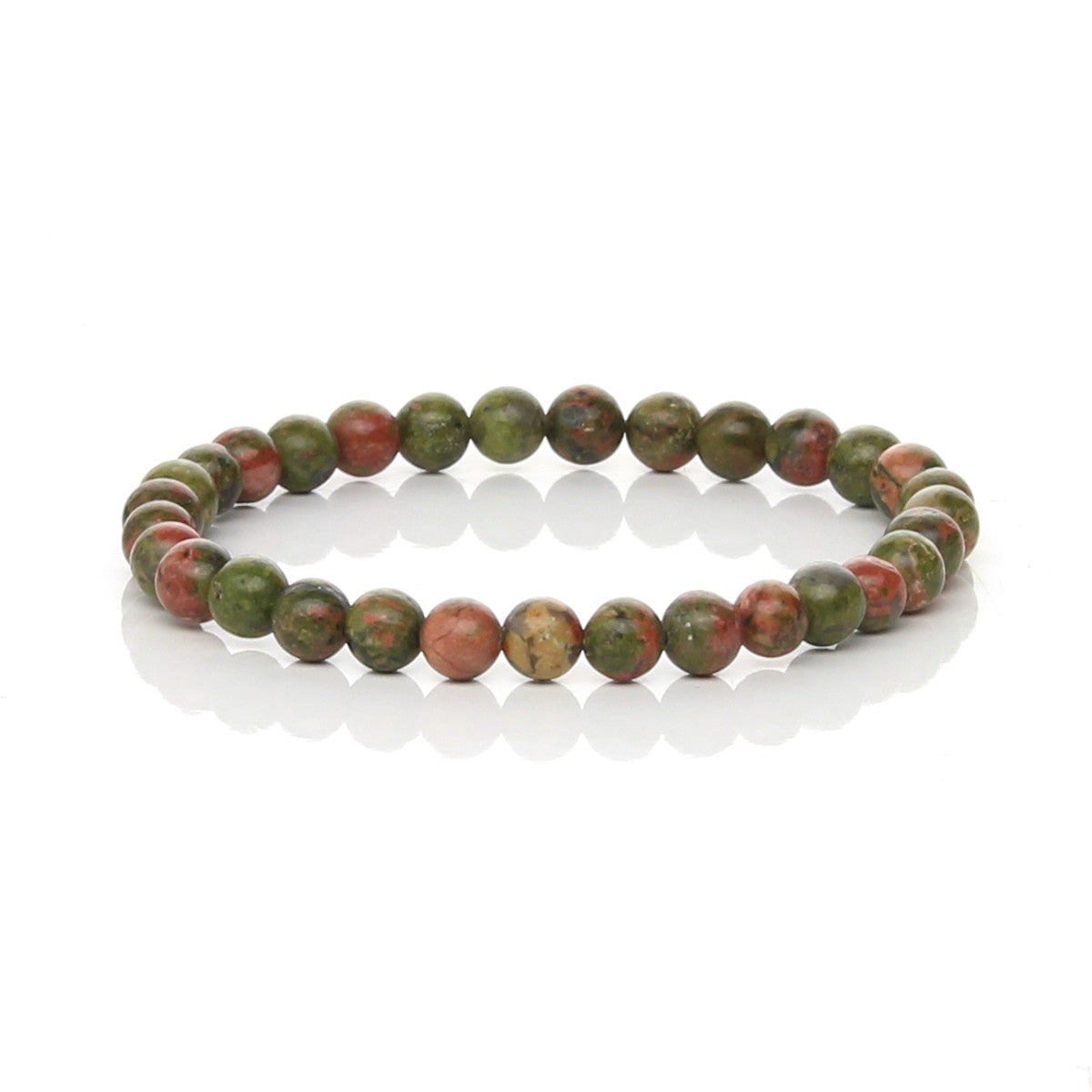 Pulsera Elástica de Unakita Natural