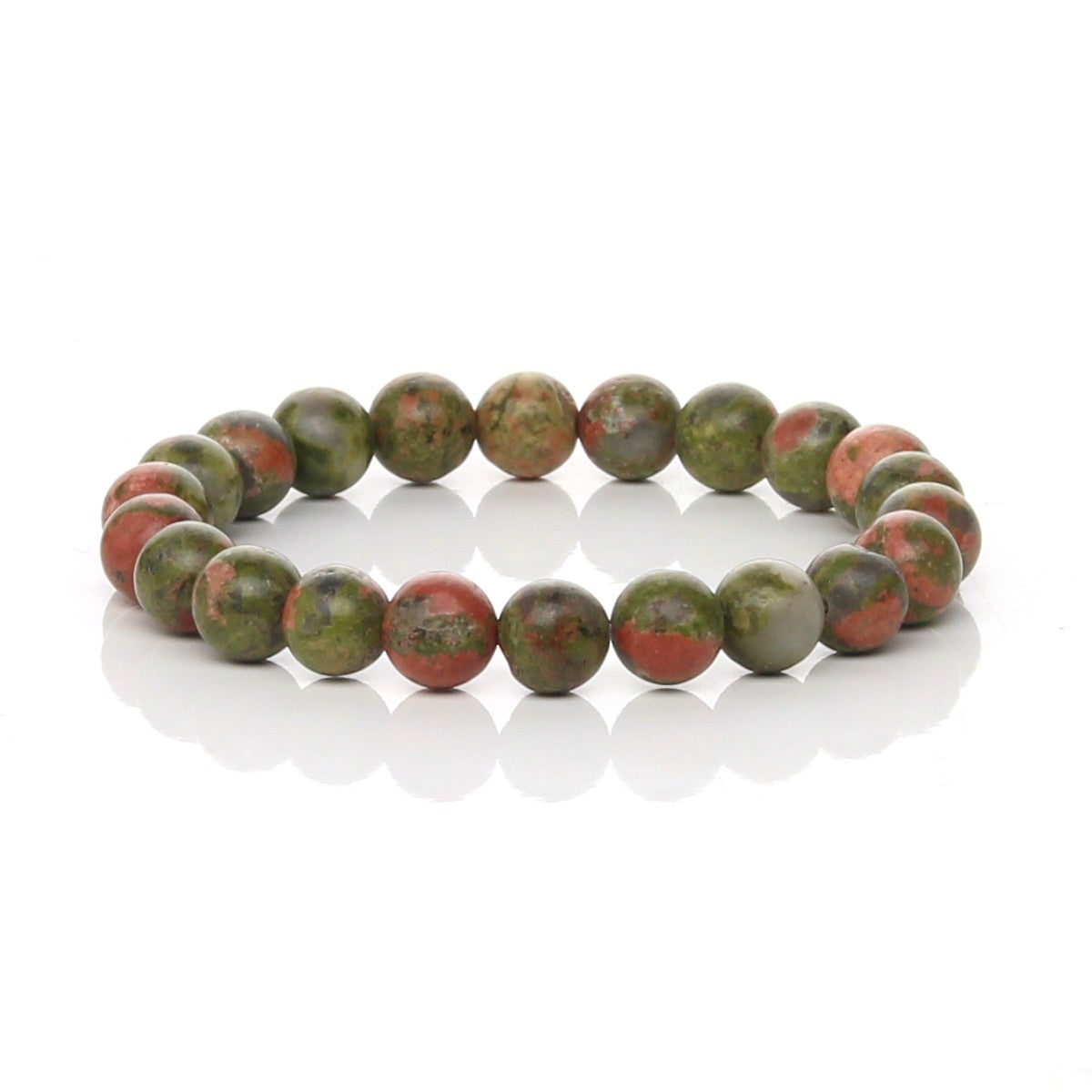 Pulsera Elástica de Unakita Natural