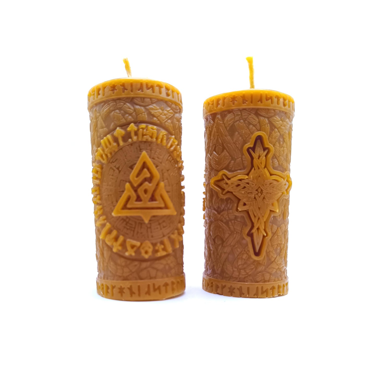 Vela Chakra de Cera de Miel